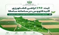 ثبت ۹۶ درصد اراضی کشاورزی گنبدکاووس در سامانه اطلاعات مکانی کشاورزی